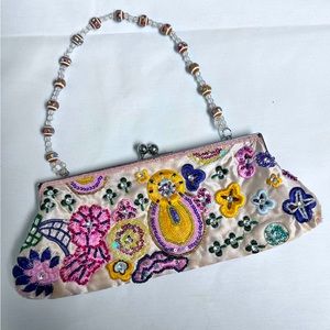 Pre-Owned Vintage Chateau Beaded Handbag